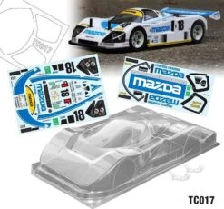 TC017 1/10 Mazda 787B, 190mm W/ 1991 Le Man Sticker