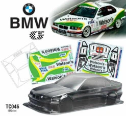 Tc046 BMW E36 Tamiya TT01 TT02 190mm X 257mm