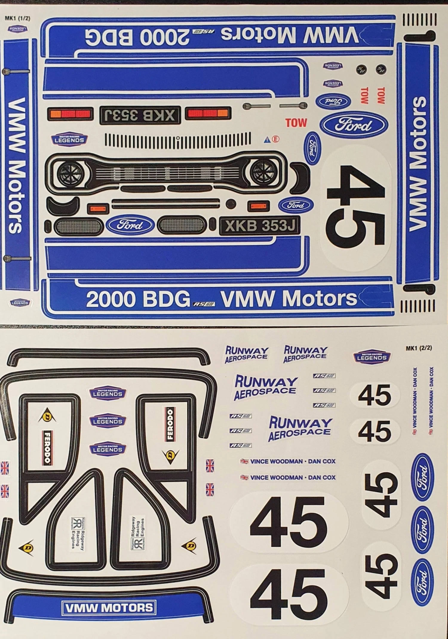 Mk1 VWM Decals 3 Mk1 VWM Decals