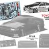 Toyota AE86 190mm X 257mm Tamiya TT01 TT02 HPI Kyosho -Toy Model Car Store 289180640 417395783636857 3780690409389141679 n