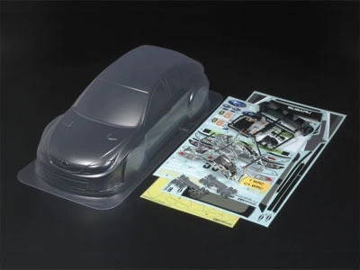 Tamiya 2008 Subaru Impreza Clear Bodyshell 51364 4 Tamiya 2008 Subaru Impreza Clear Bodyshell 51364 - Image 2