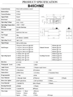 Coreless Servo 14KG .085s HV AGF-RC B45CHMZ Hybrid Case Low Profile High Voltage -Toy Model Car Store 5D9163AF 4B88 4693 AA38 8B681BCB44E7