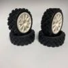 D0012 1/10 RC RALLY Block Tyre Set (2pcs) For 52mm X 26mm, 12mm HEX Wheels Tamiya, Kyosho HPI -Toy Model Car Store 86B470ED 6CF1 48B2 BD28 EC097230AC99