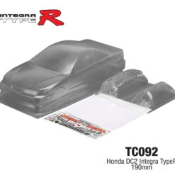 TC092 1/10 Honda DC2 Tamiya TT01 TT02 FF03