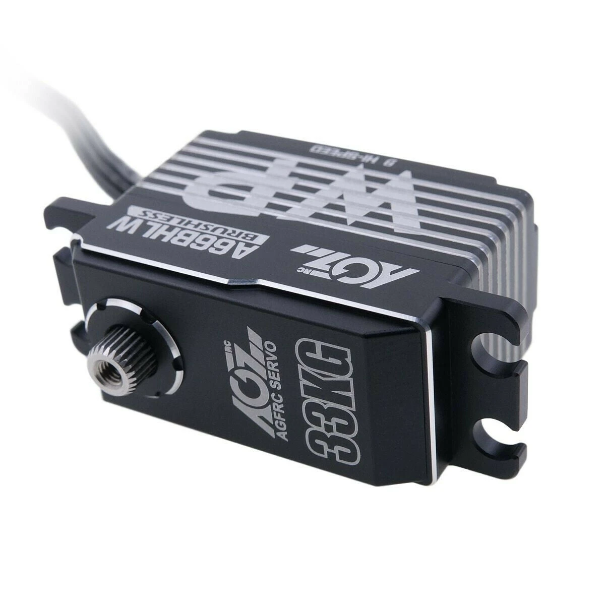 Brushless Servo 33KG HV AGF-RC A66BHLW Full Metal Case Low Profile High Voltage 4 Brushless Servo 33KG HV AGF-RC A66BHLW Full Metal Case Low Profile High Voltage - Image 2