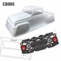 CB005 1/10 Crawler Body, 300mm TRX4 LOSI AXIAL REDCAT HPI