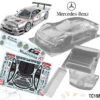 Mercedes Benz CLK GTR 190mm Body #10 Tamiya TT01 TT02 -Toy Model Car Store B5D67B91 B068 4968 99A7 28ED2A9BE305