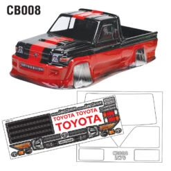 CB008 1/10 Crawler Body, 313mm TRX4 LOSI AXIAL REDCAT HPI