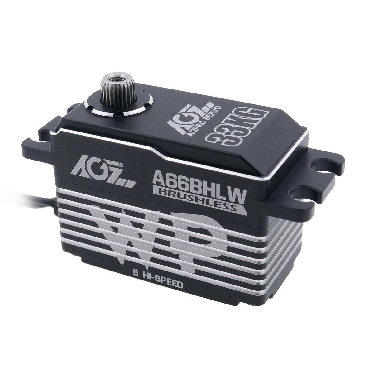 Brushless Servo 33KG HV AGF-RC A66BHLW Full Metal Case Low Profile High Voltage 3 Brushless Servo 33KG HV AGF-RC A66BHLW Full Metal Case Low Profile High Voltage