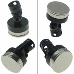 Upgrade 1:10 RC Car Black Magnetic Invisible Body Shell Post Column Mount Clips