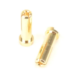 4mm Low Profile Gold Bullet Connectors Banana Plugs RC Lipo Battery