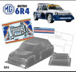 225mm 6R4 Rothmans TAMIYA M CHASSIS