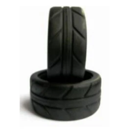 D019 Semi Slick Tire On-Road Grip Tyre Set 52mm X 26mm Wheel Tamiya Kyosho HPI TYP2