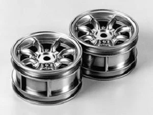 Tamiya Rover Mini Cooper 94 Monte Carlo Plated Wheels #50676 3 Tamiya Rover Mini Cooper 94 Monte Carlo Plated Wheels #50676