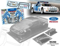 1/10 Mini RS200 225mm