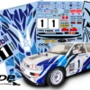 RC 1:10 Ford Escort Cosworth Tiger Decals Stickers Tamiya L&L DDP Precut Tt01-02 -Toy Model Car Store s l1600 7