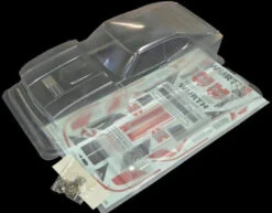 TAMIYA BODY SET Ford Zakspeed Capri Gr5 "WÜRTH" 1:10, CLEAR 51542