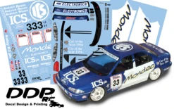 RC 1:10 Ford Mondeo BTCC 1994 ICS Tamiya L&L Models DDP Pre Cut Decals Tt01-02